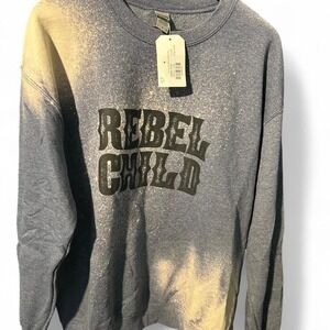 Women's Rebel Child crew neck sweatshirt from‎ a small shop size Large